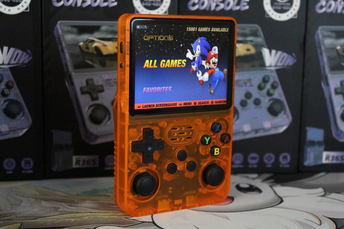Sezeria™ Retro Handheld Game Console