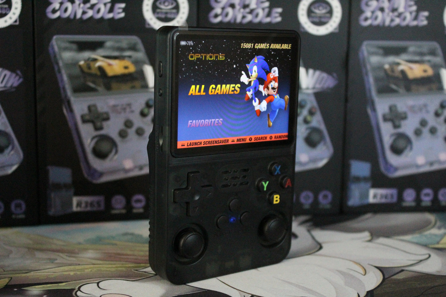 Sezeria™ Retro Handheld Game Console