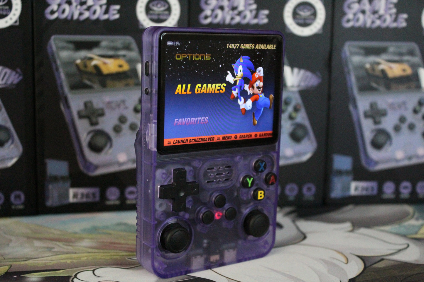 Sezeria™ Retro Handheld Game Console