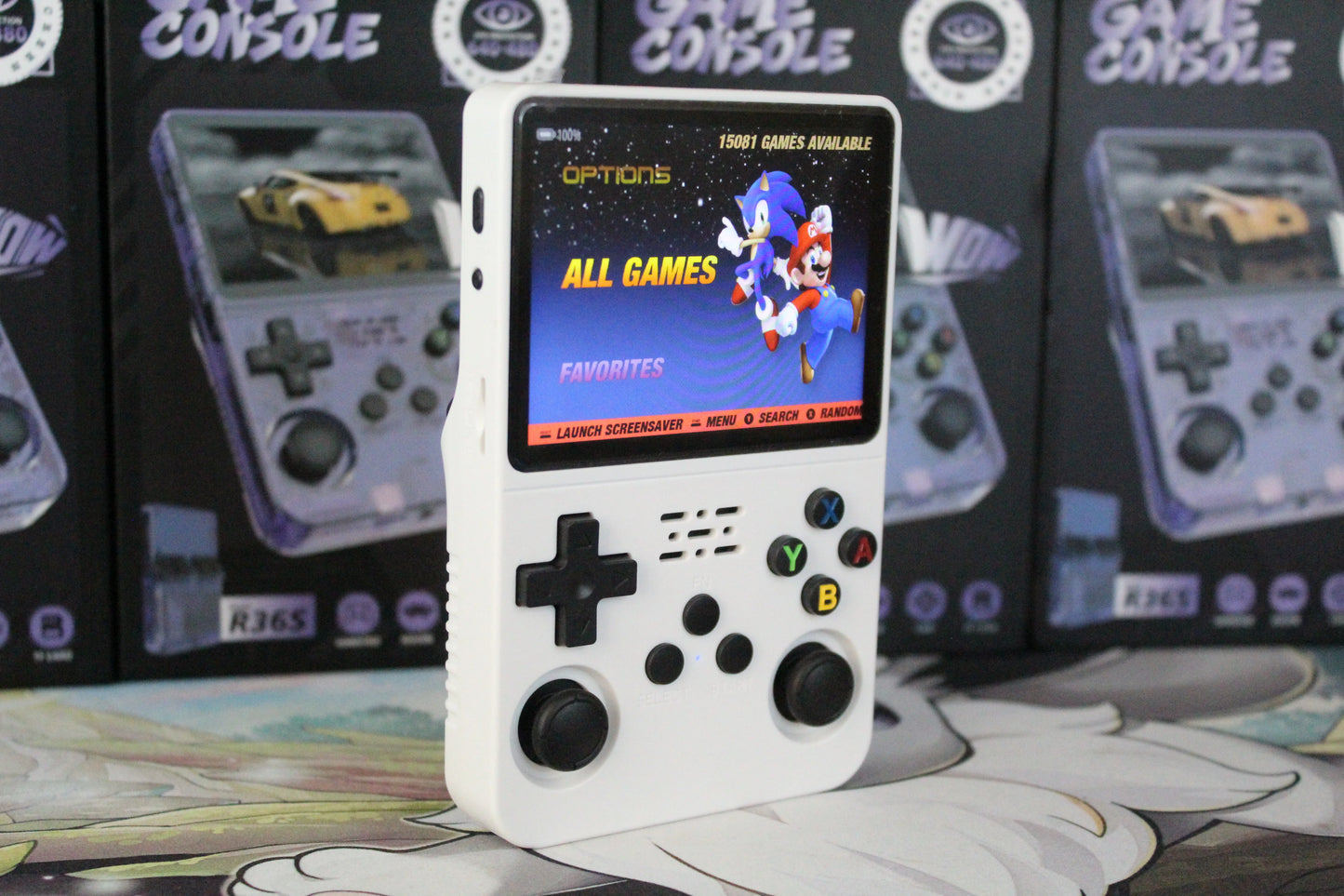 Sezeria™ Retro Handheld Game Console