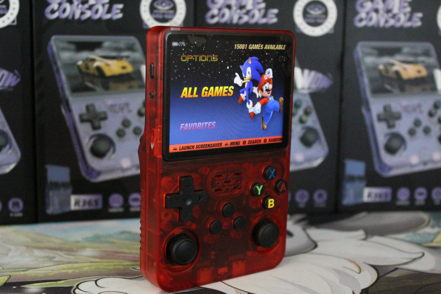 Sezeria™ Retro Handheld Game Console